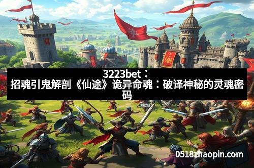3223bet：招魂引鬼解剖《仙途》诡异命魂：破译神秘的灵魂密码